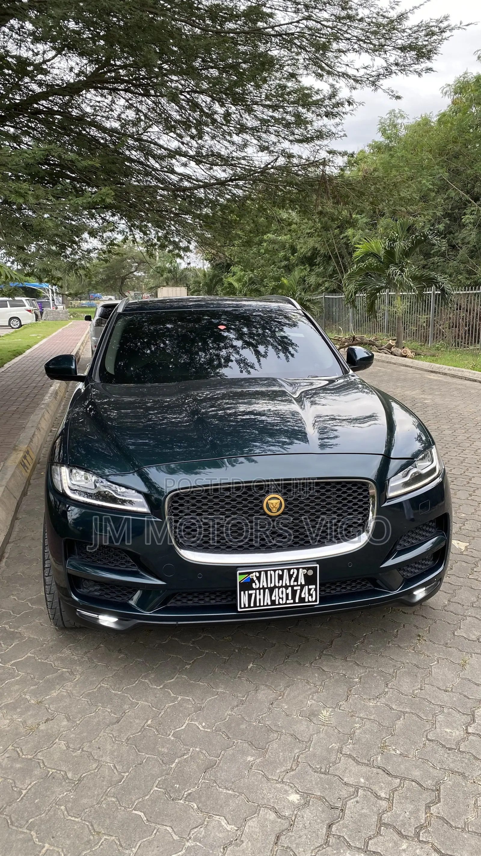 Jaguar F-Pace 2018 Green