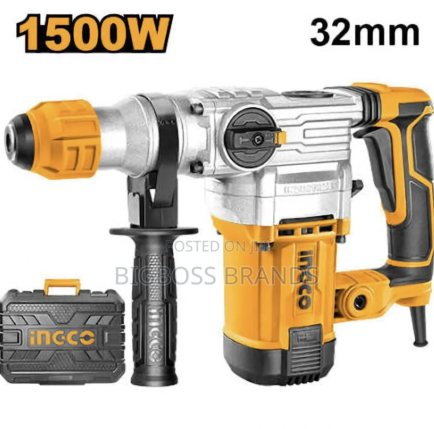 Ingco Rh150038 Rotary Hammer 1500w Motor