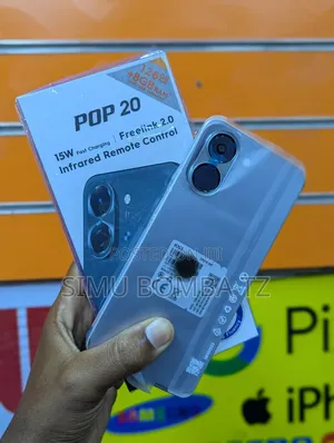 New Tecno Pop 20 128 GB Silver