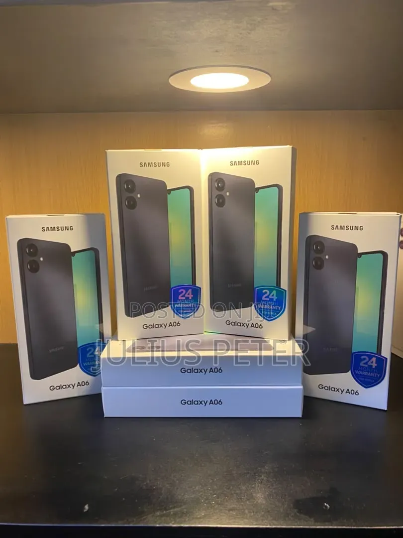 New Samsung Galaxy A06 64 GB Black