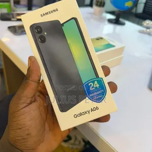 New Samsung Galaxy A06 64 GB Black