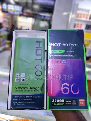 New Infinix Hot 60 Pro+ 256 GB