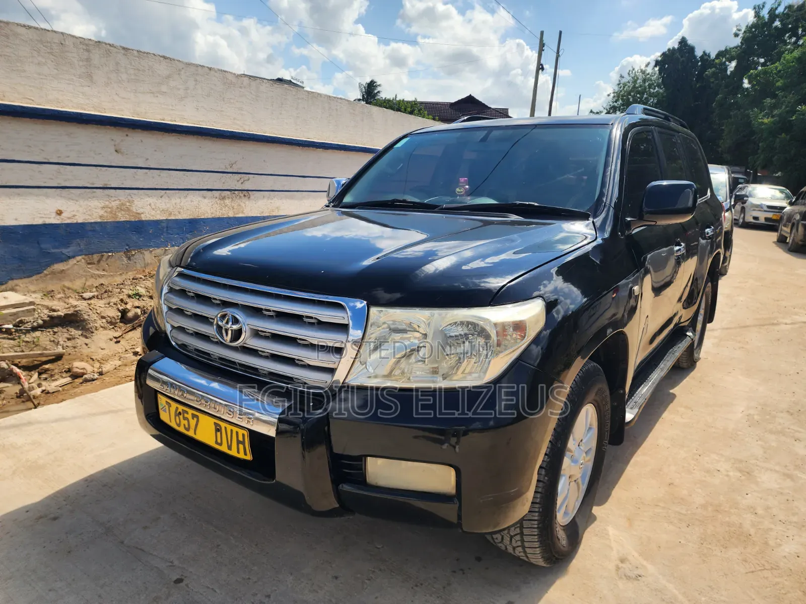 Toyota Land Cruiser 2008 Black