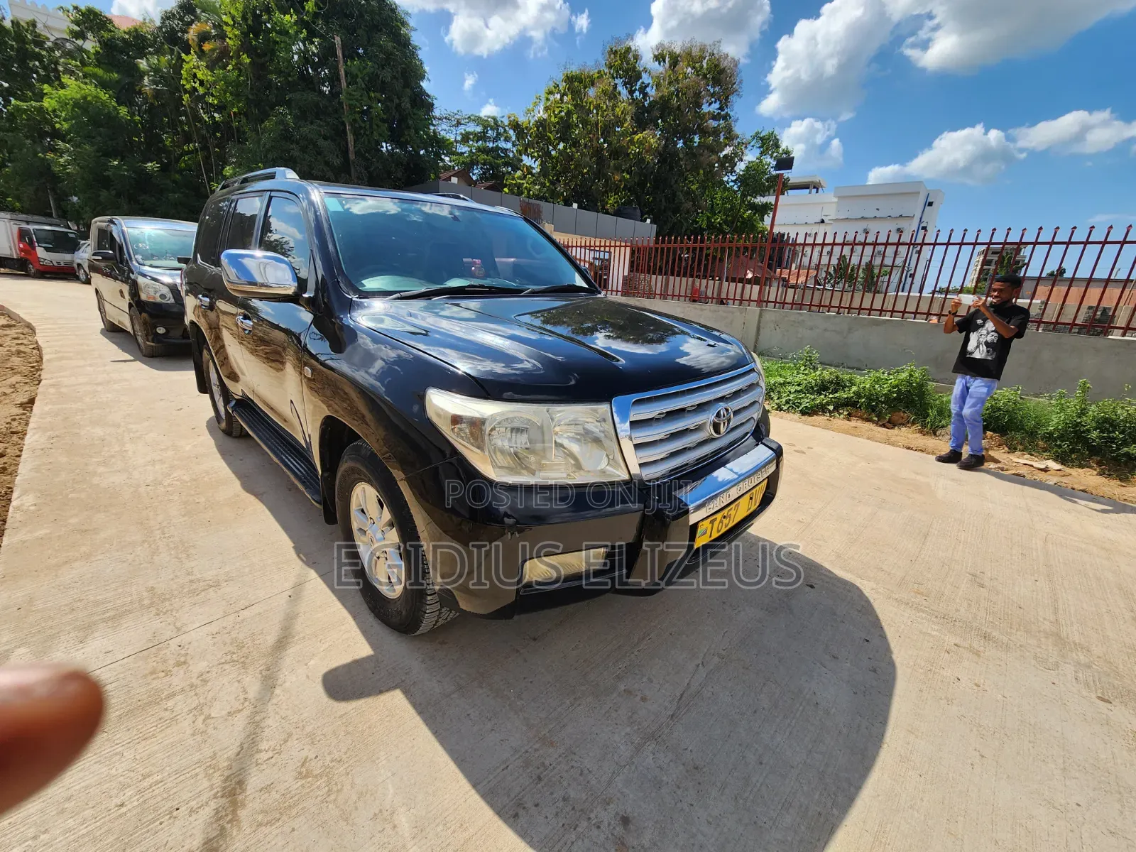 Toyota Land Cruiser 2008 Black