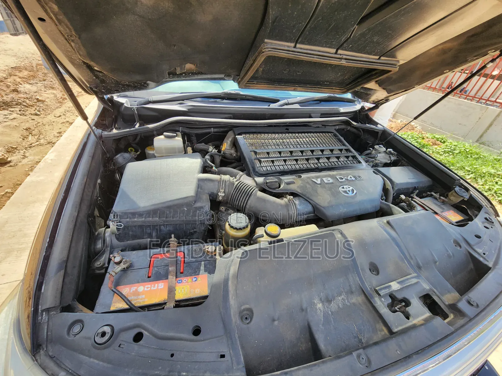 Toyota Land Cruiser 2008 Black