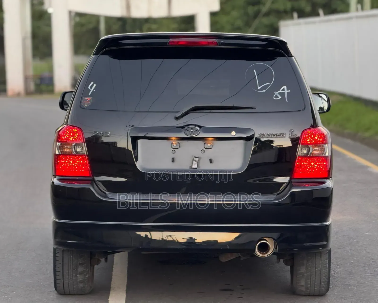 Toyota Kluger 2004 Black