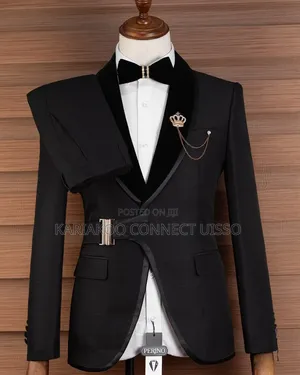  Men's Suit Pelino Black 