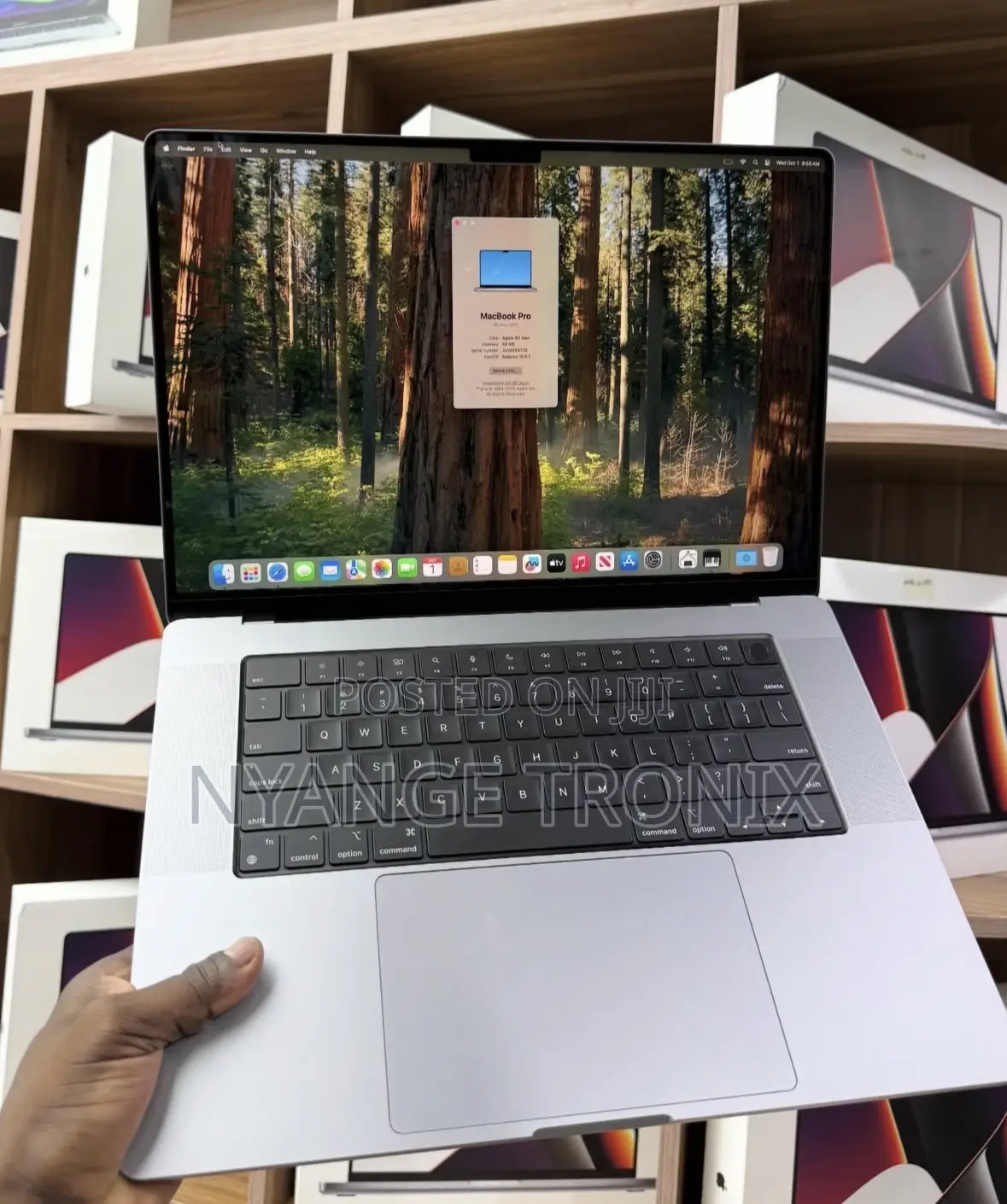 Laptop Apple MacBook Pro 2021 M1 Max 64GB Apple M1 Max SSD 2T