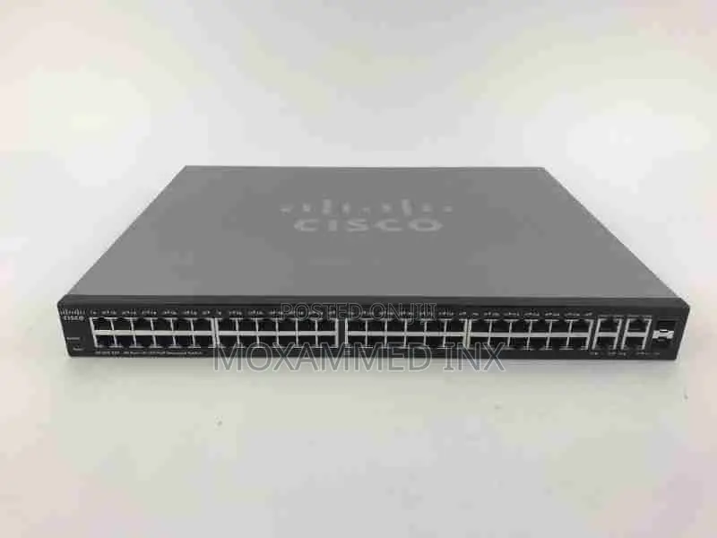 Cisco Sf300-48p 48-Port 10/100 Poe Managed Switch With Gigabit Uplinks