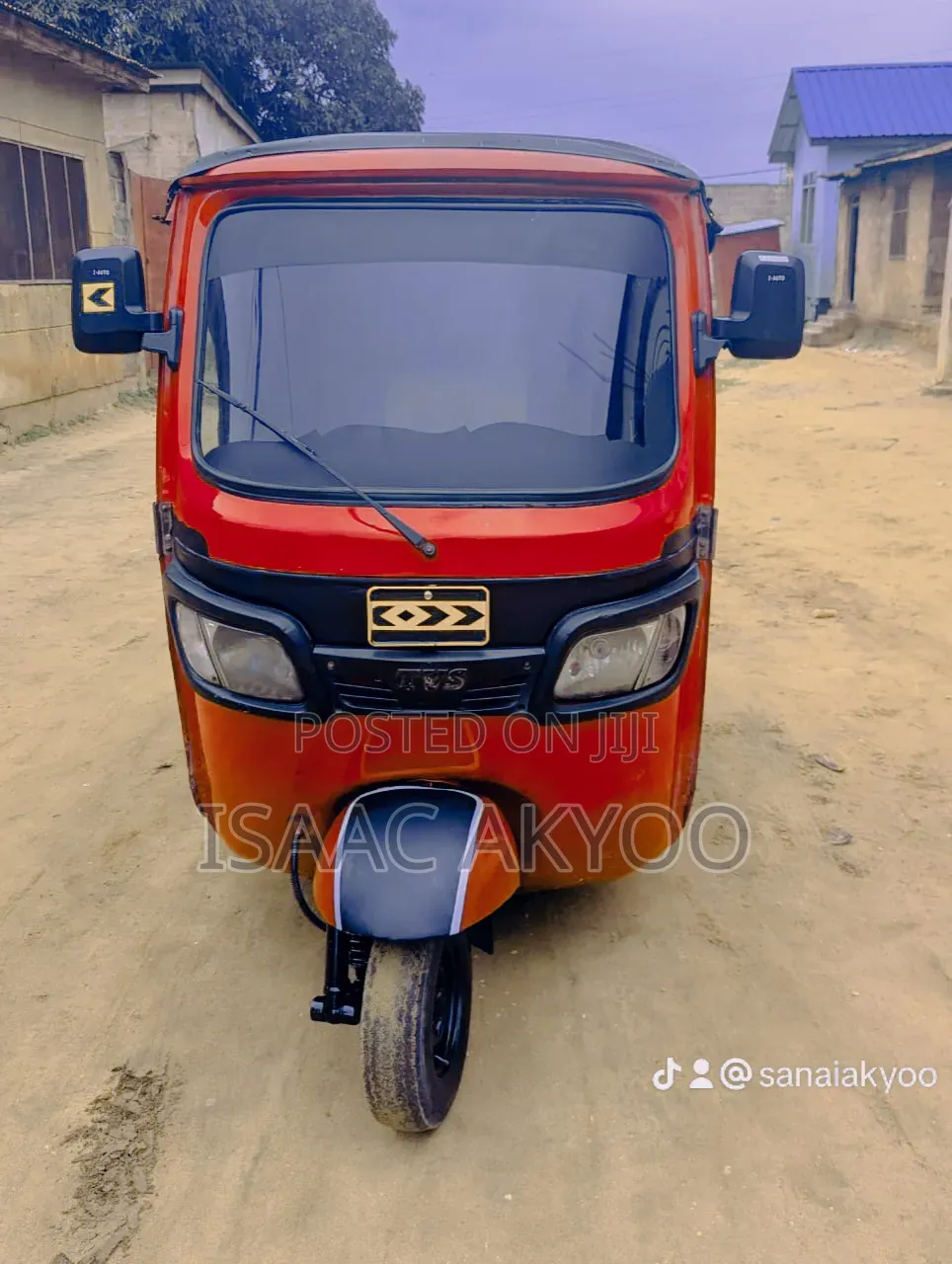 TVS King Deluxe Plus iTouch Start 2020 Red
