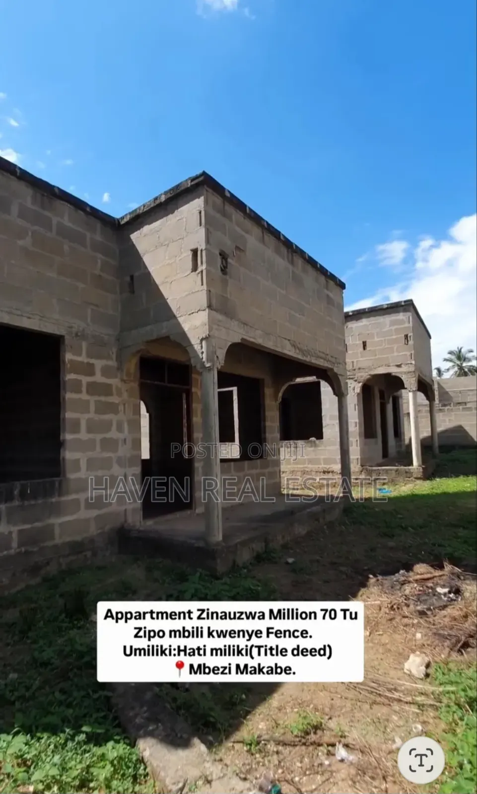 2bdrm Apartment in Mbezi for sale
