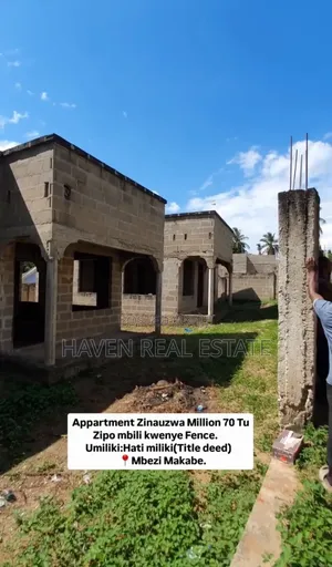 2bdrm Apartment in Mbezi for sale