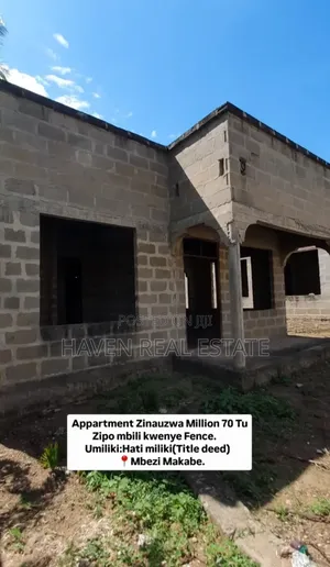 2bdrm Apartment in Mbezi for sale