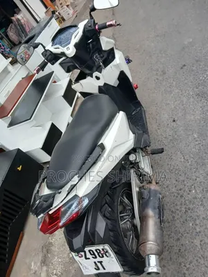Motorcycle 2007 White