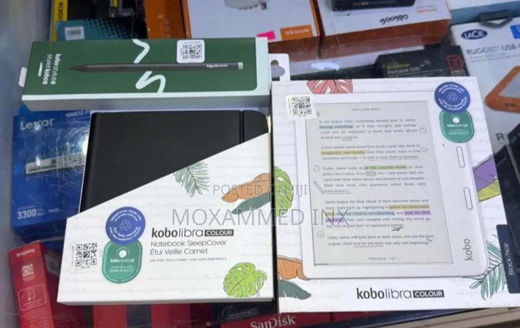 Kobo Libra Colour Combo Ereader in White