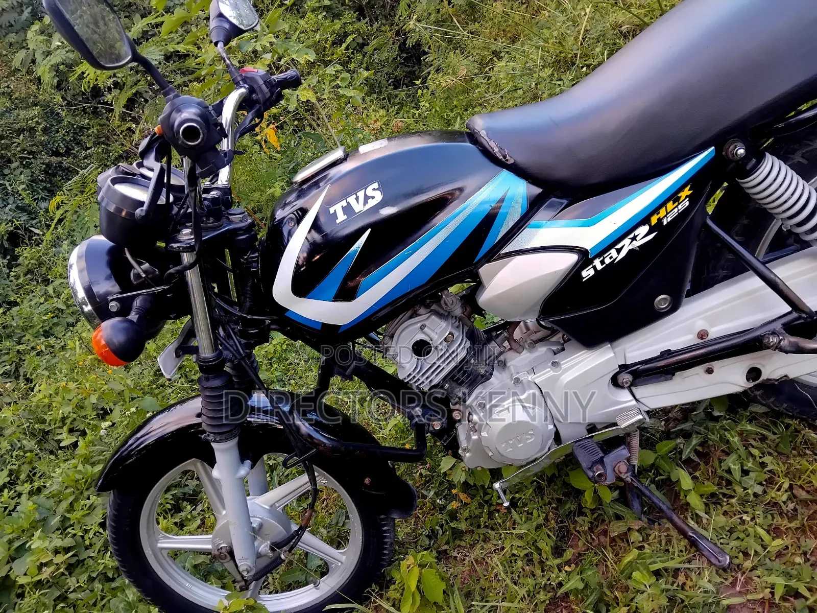 TVS HLX 125 2023 Black