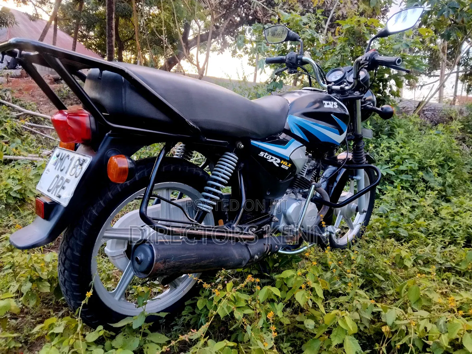 TVS HLX 125 2023 Black