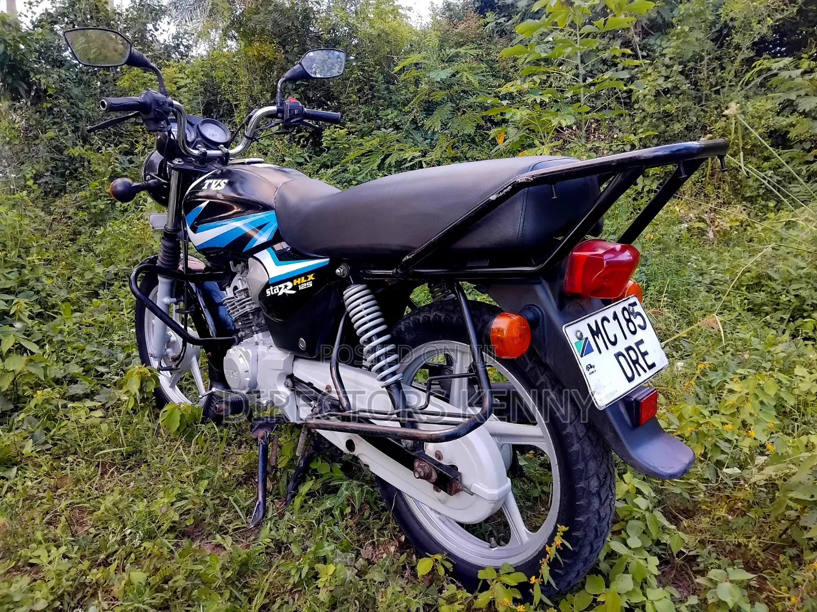 TVS HLX 125 2023 Black