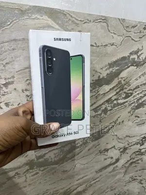 New Samsung Galaxy A56 256 GB Black
