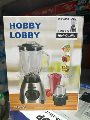 Hobby Lobby Blender Ya Kioo 2 in 1