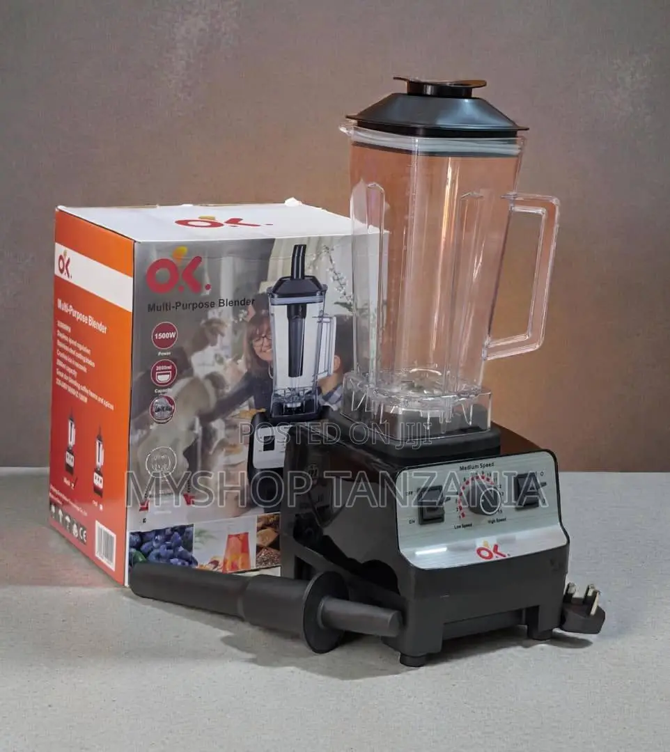 Ok Heavy Duty Blender Lita 2 Jagi Moja