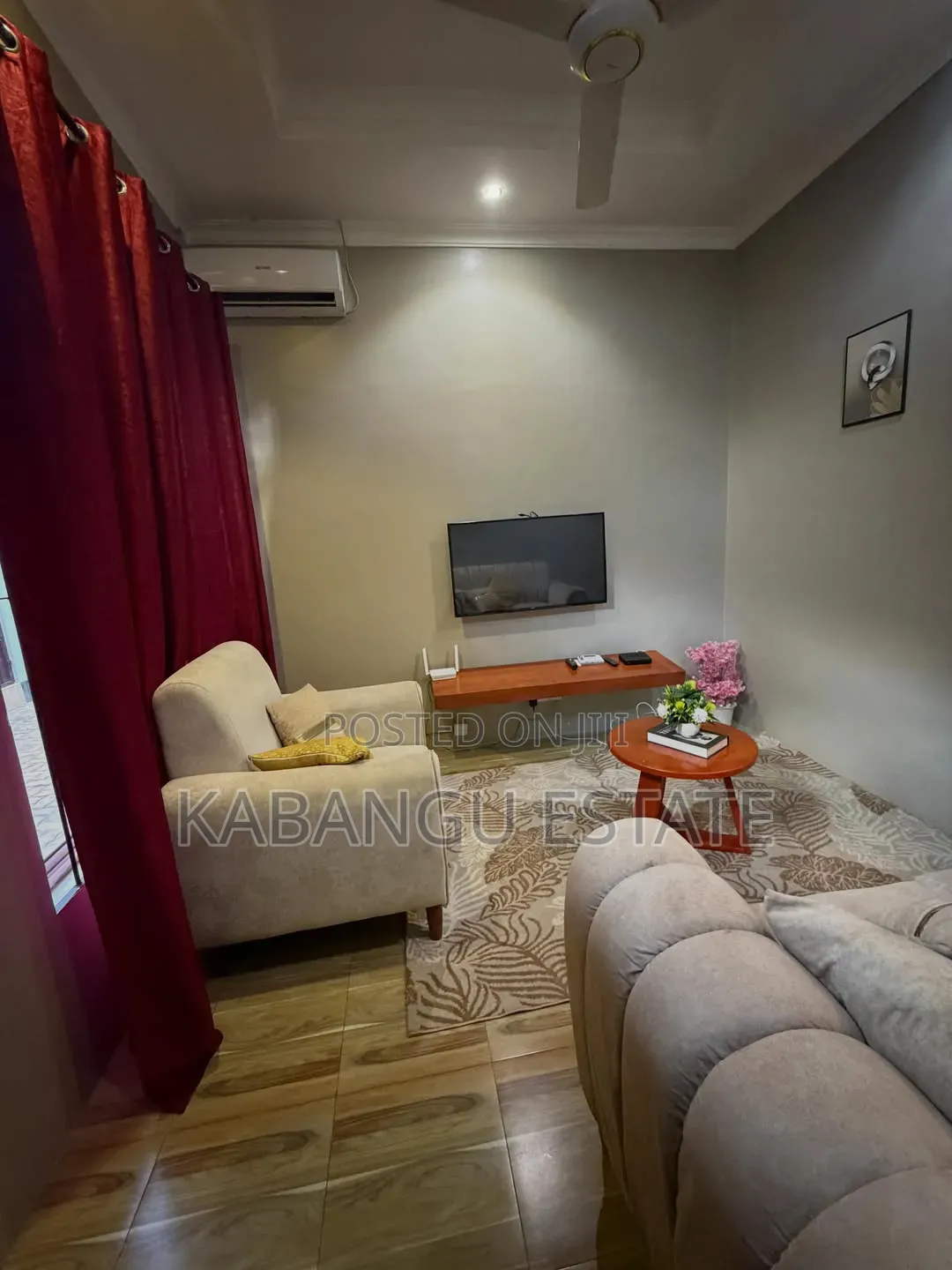 Furnished 1bdrm Apartment in Kwa Pinda, Kinondoni for rent