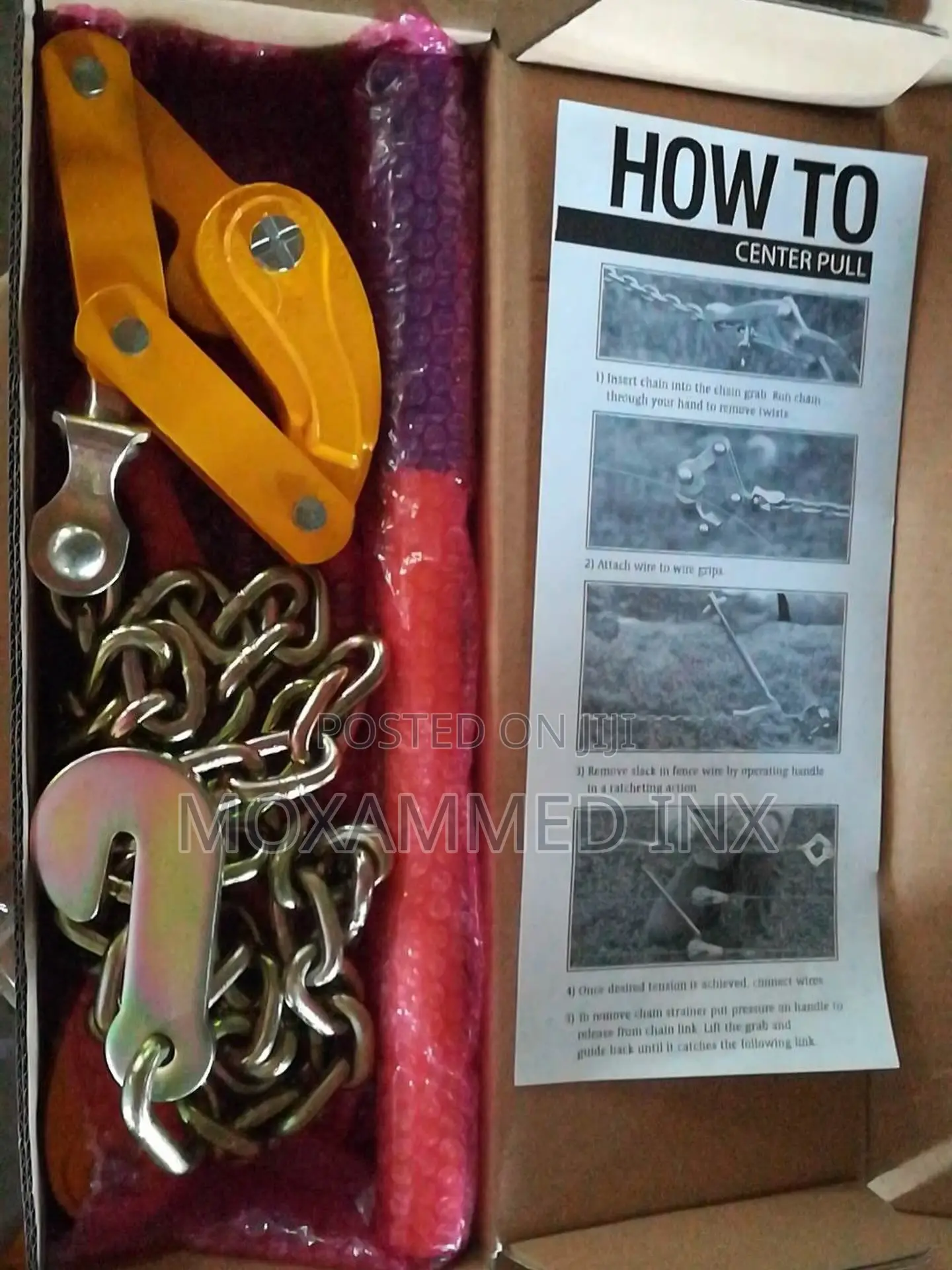 Fence Wire Tension Strainer Tool