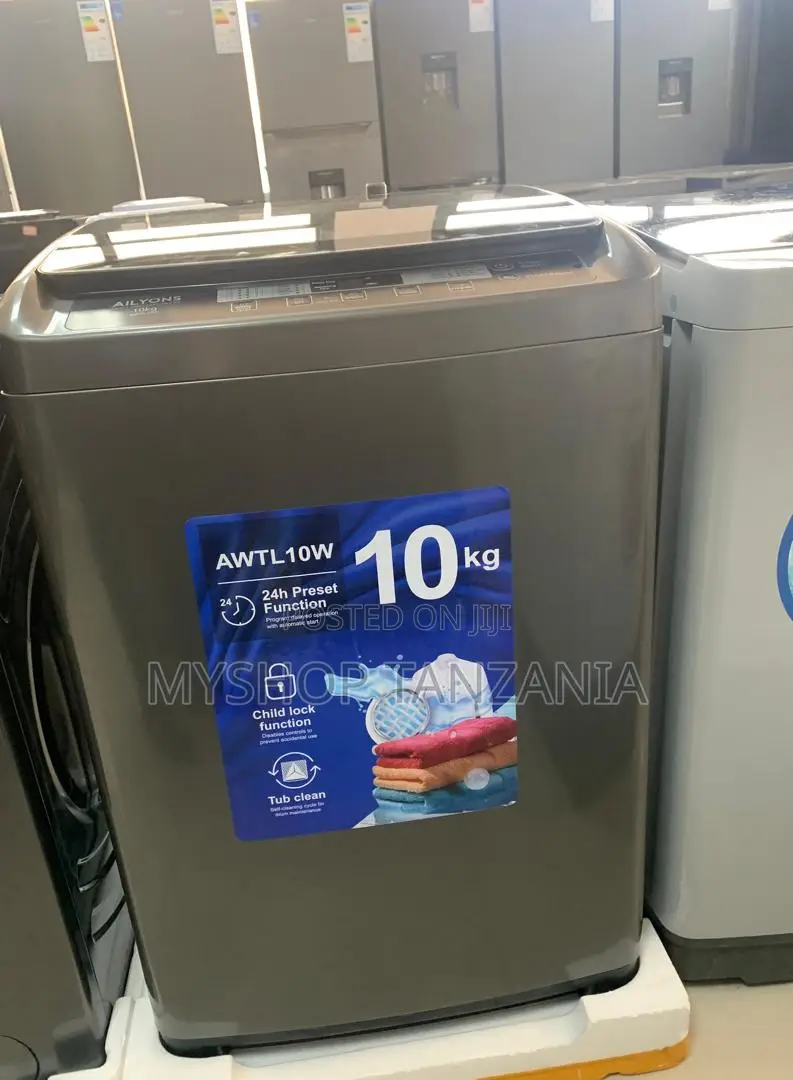 Ailyons Washing Machine Automatic Top Load Kg 10.
