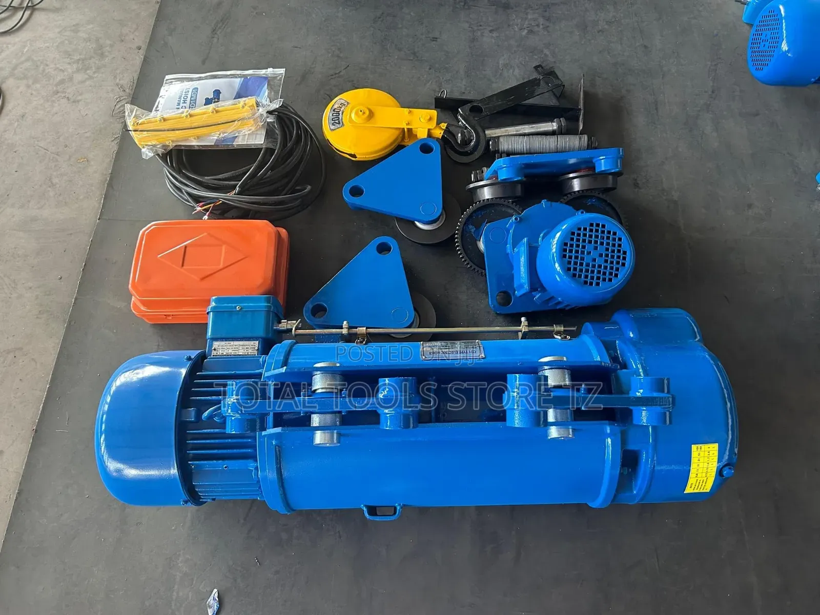 Winch /Electric/ Wire Rope Hoist Rzma 2t 9m 3-phase,