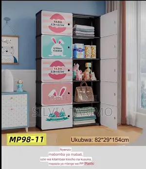 Portable Modular Storage Cabinet 10 Compartments