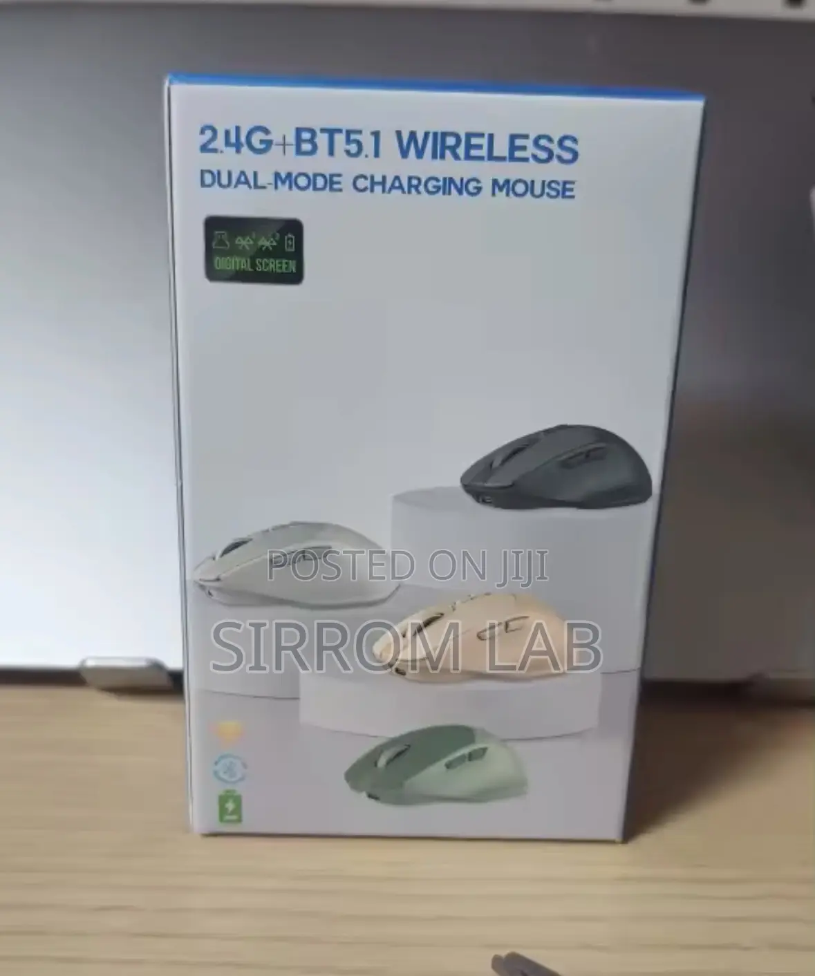 Wireless Mouse Bluetooth 5.0/2.4g Dual Mode,