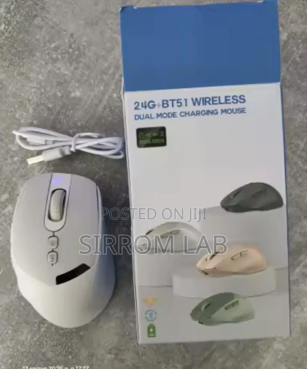 Wireless Mouse Bluetooth 5.0/2.4g Dual Mode,
