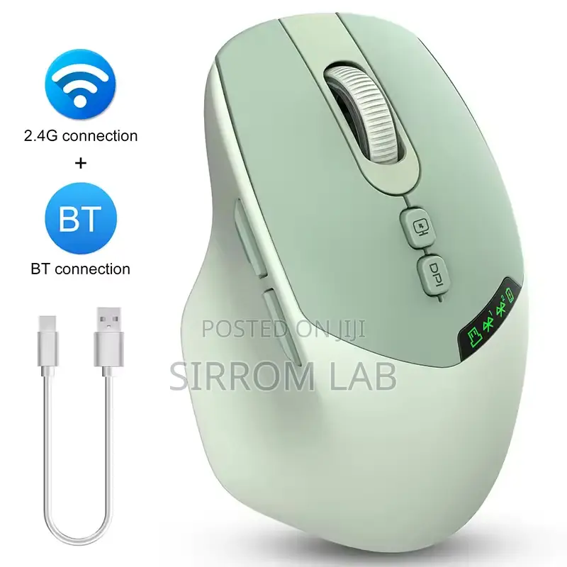 Wireless Mouse Bluetooth 5.0/2.4g Dual Mode,