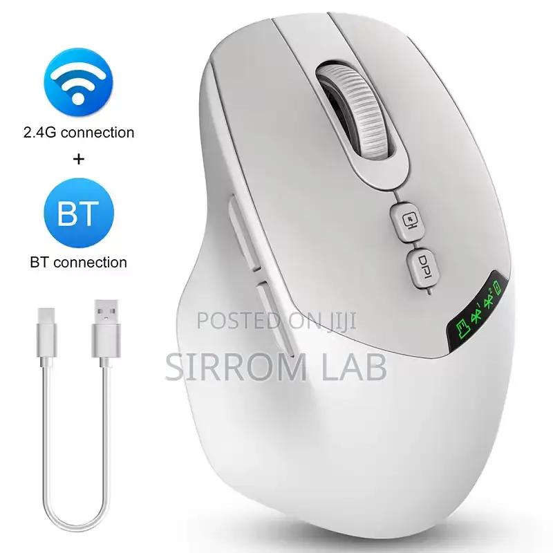 Wireless Mouse Bluetooth 5.0/2.4g Dual Mode,