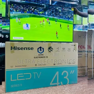 Hisense Tv 43 Inch Led Normal Frameless 
Series 5
Dolby Audio