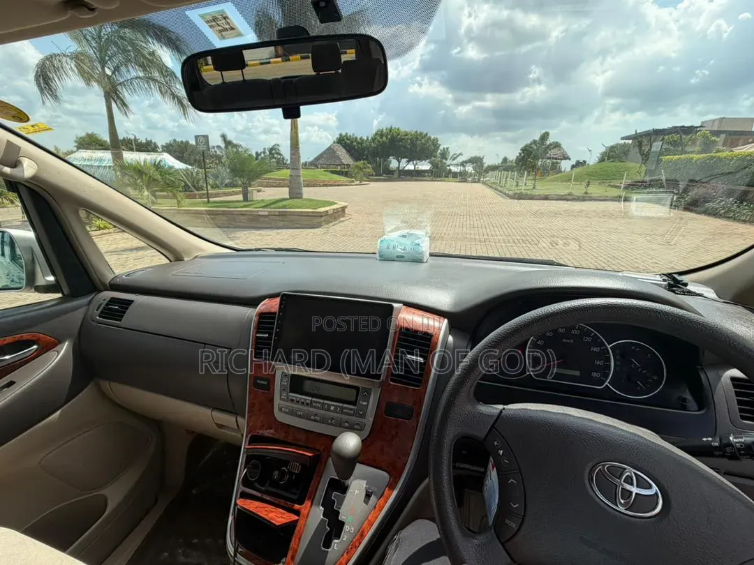 Toyota Alphard 2002 Gray
