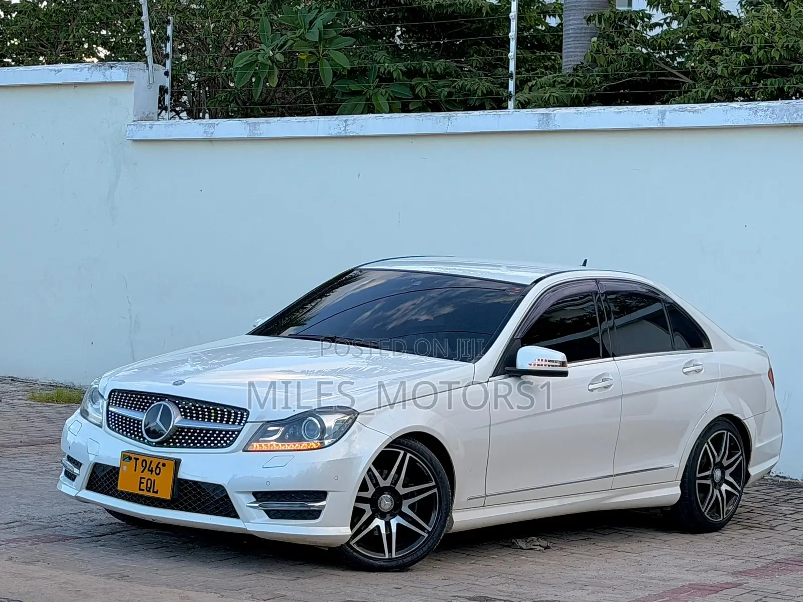 Mercedes-Benz C180 2013 White