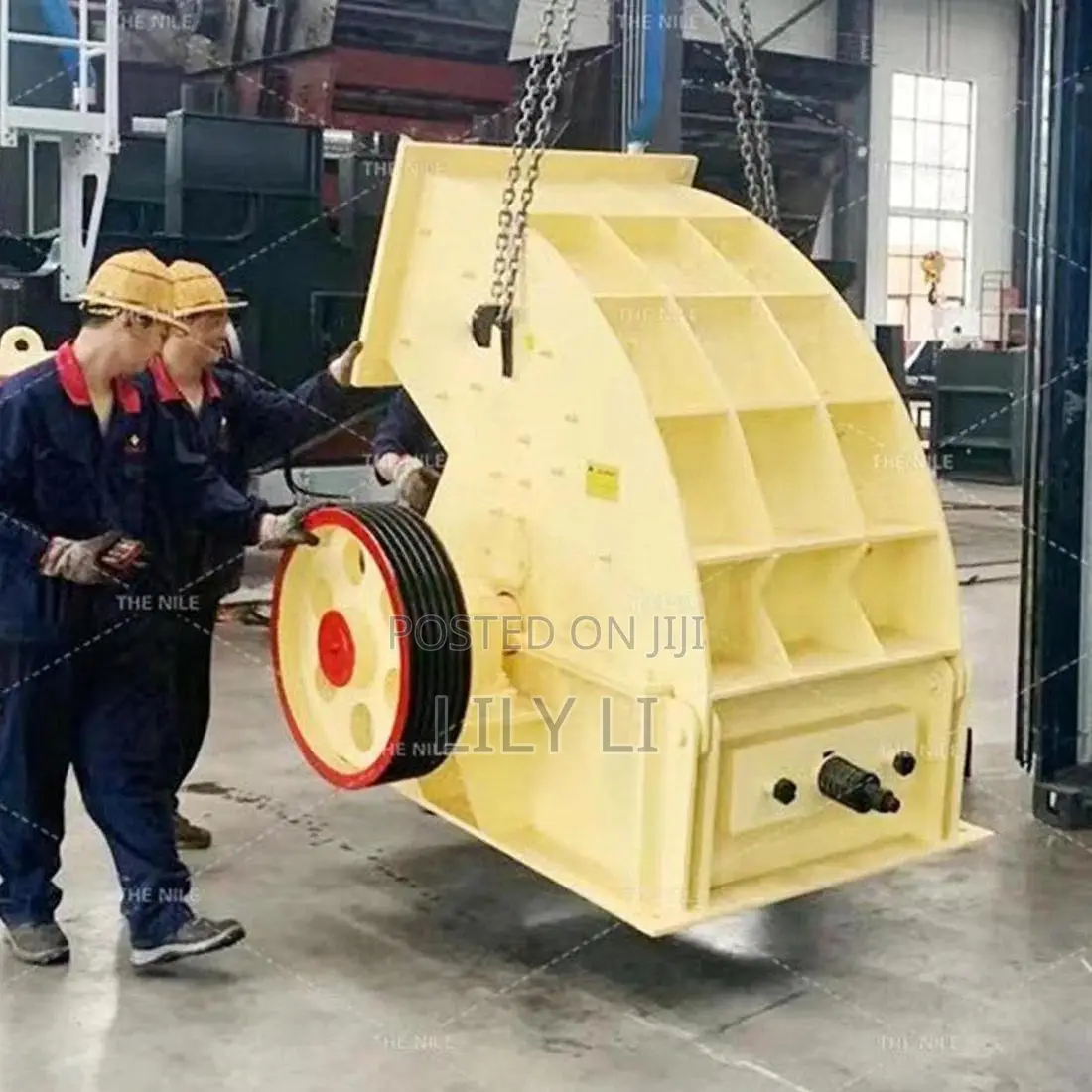 Automatic Sand Soil Hammer Crusher Machine With Ac Motor And Bearing