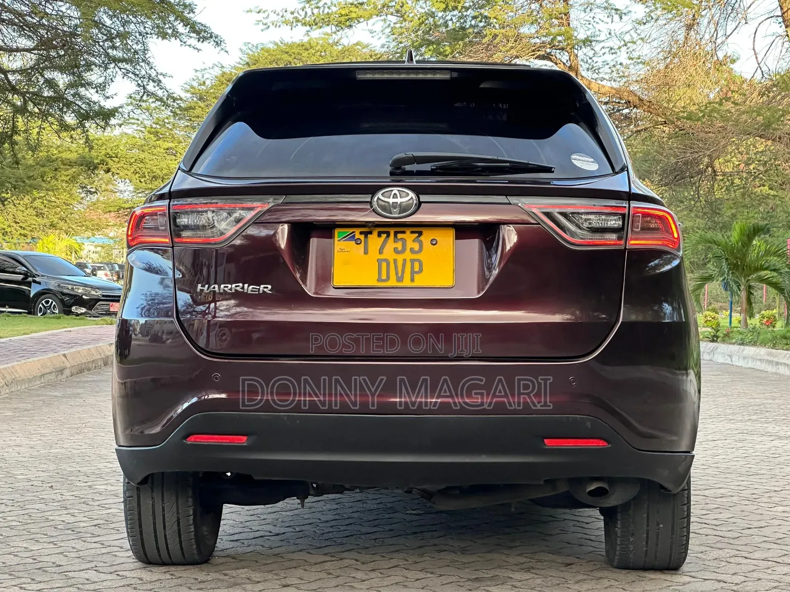 Toyota Harrier 2016 Maroon