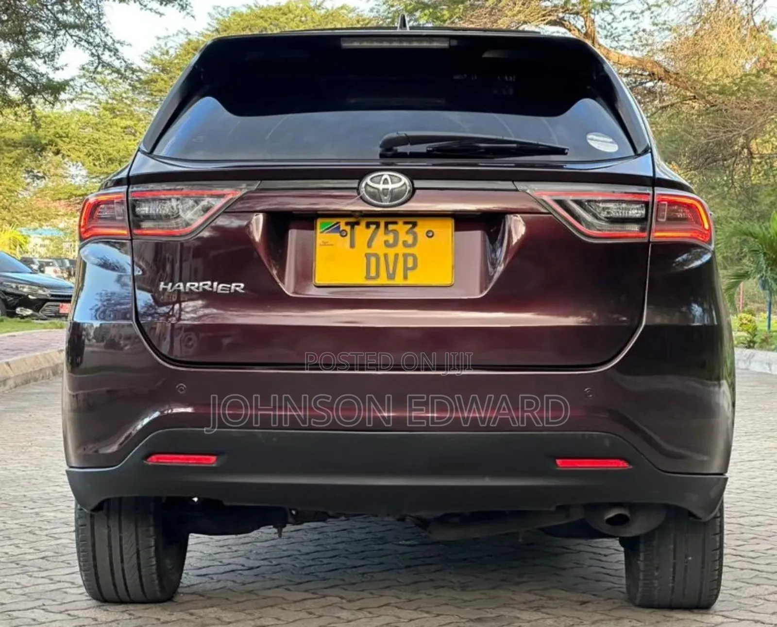 Toyota Harrier 2016 Maroon