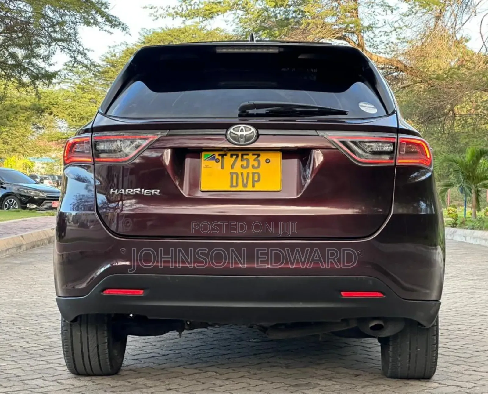 Toyota Harrier 2016 Maroon