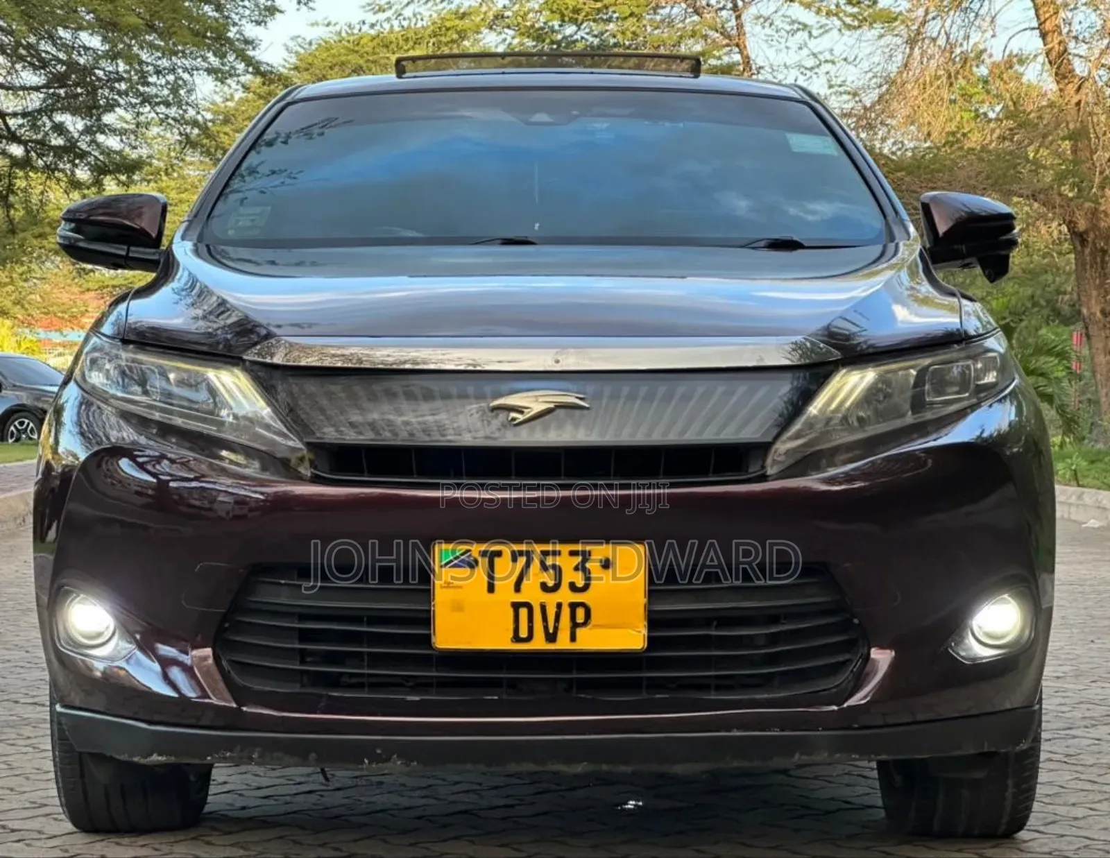 Toyota Harrier 2016 Maroon