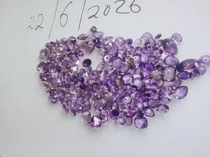 Cut Natural Amethsty Stones