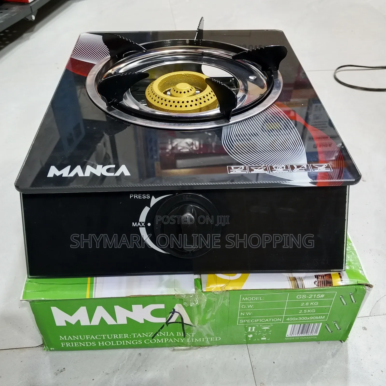 Manka Gas Cooker Single Burner
