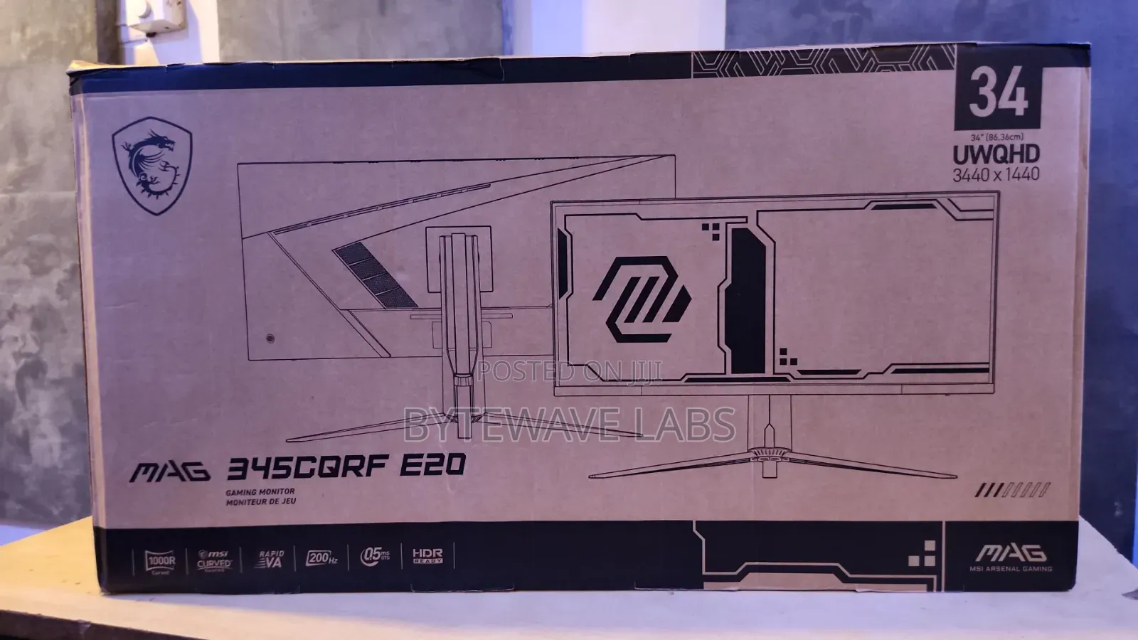 Msi Mag 345cqrf E20