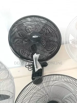 Wall Fan High Class 16" Black