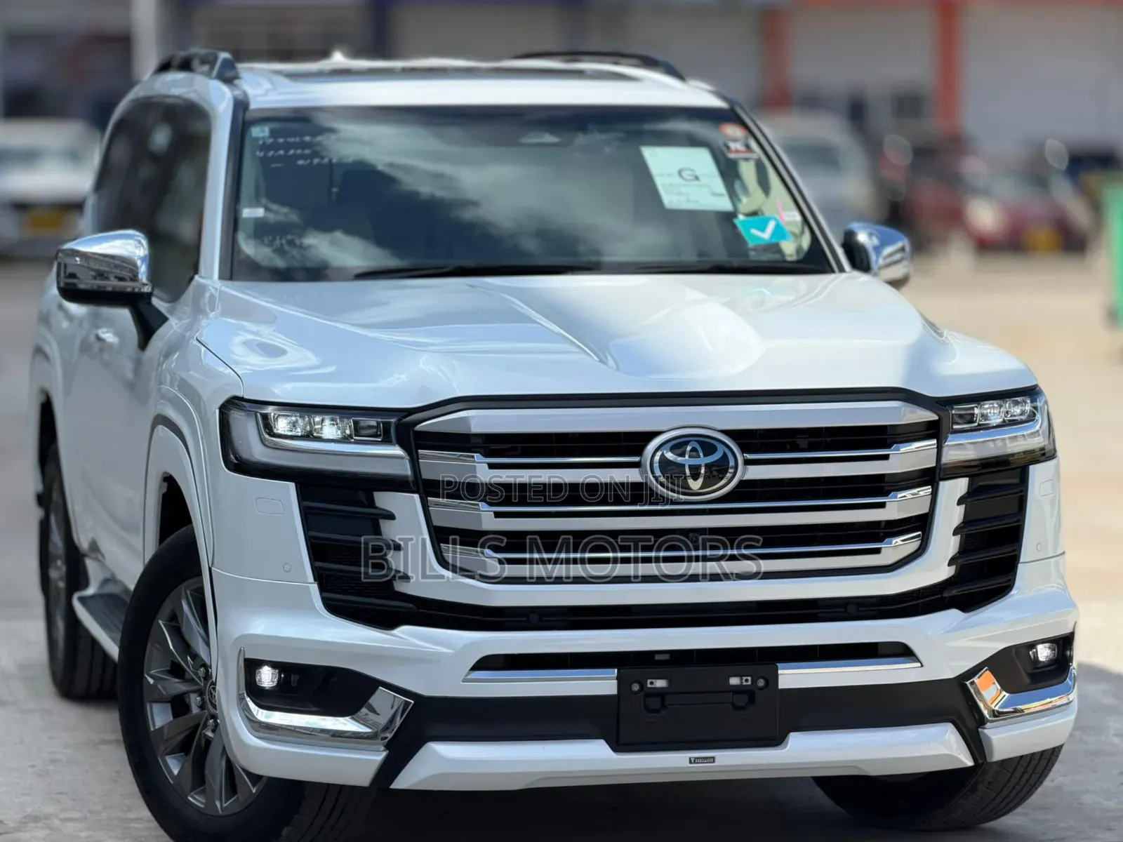 New Toyota Land Cruiser 2025 White