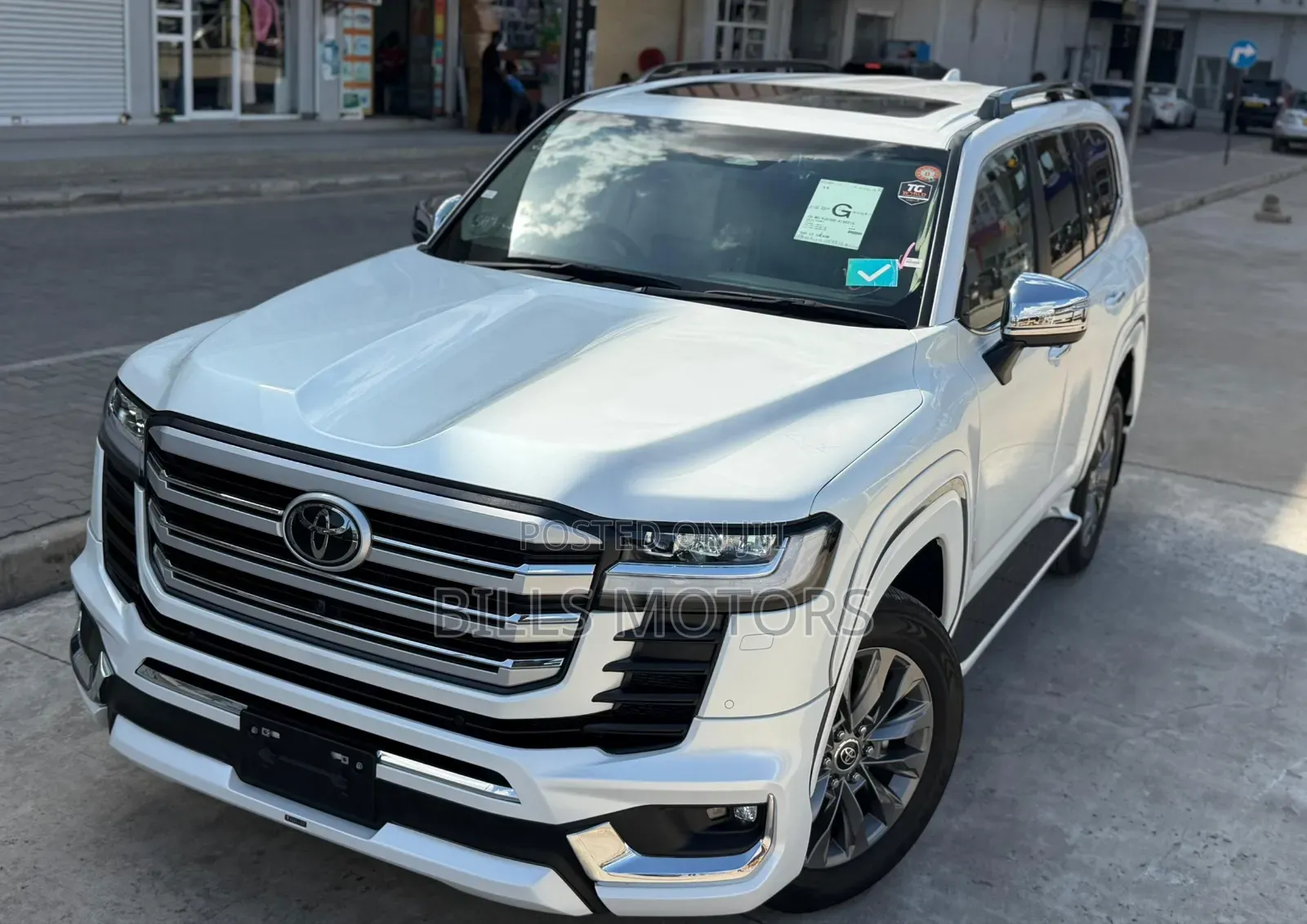 New Toyota Land Cruiser 2025 White