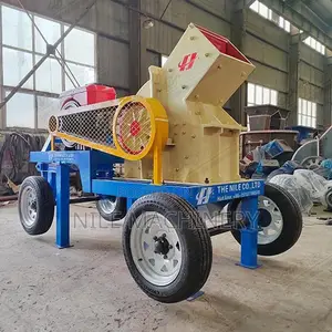 Diesel-powered Hammer Crusher For Construction Stone Crushing 3t/H