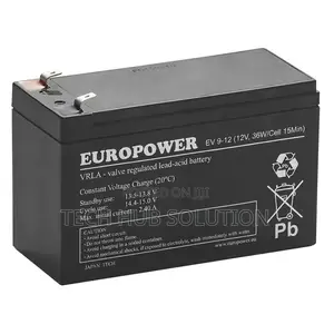 Zkteco Evia9-12 Rechargeable Backup Battery (12v 9ah)
